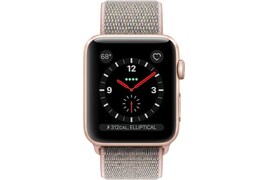 Apple Watch Series 3 GPS + Cellular Smartwatch (Silver Strap, 42mm)