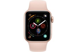 Apple Watch Series 4 GPS + Cellular Smartwatch (Black Strap, 44mm)