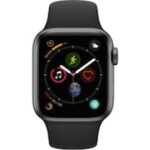 Apple Watch Series 4 GPS Smartwatch (Black Strap, 40mm)