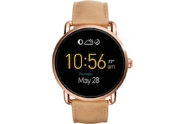 Fossil Q Wander Smartwatch (Light Brown Strap, 45mm)