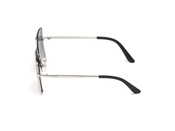GUESS Retro Square Sunglass with Grey Lens for Men - Image 3